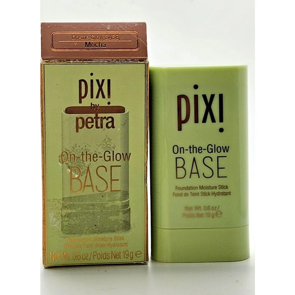 Pixi On-the-Glow Base Foundation Moisture Stick ~ Mocha~19gm/.06 oz